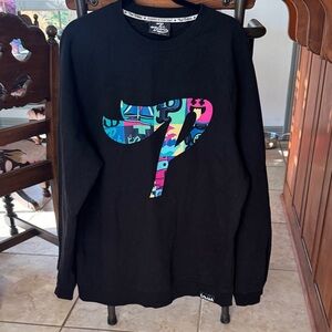 Pink Dolphin Vintage Black Sweatshirt from Japan size 2XL